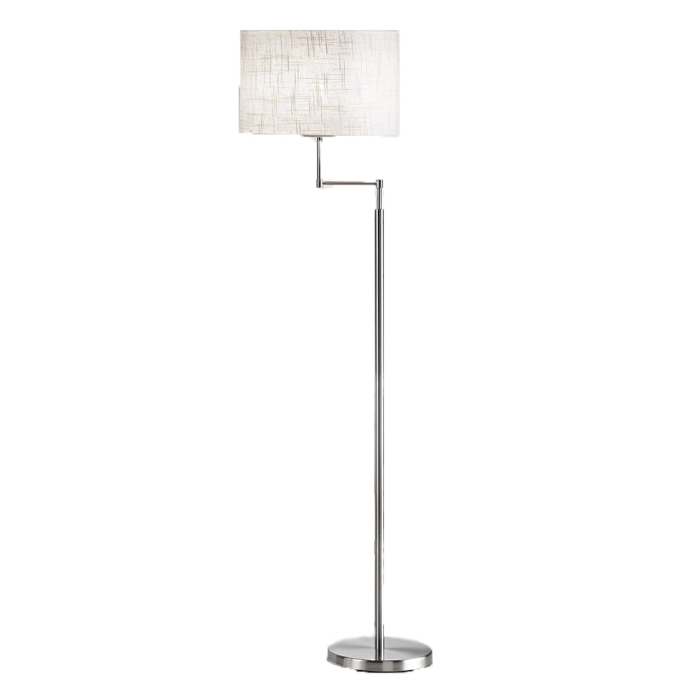 Piantana Moderna Round Hotel Metallo Cromo 1 Luce E27 Ip20