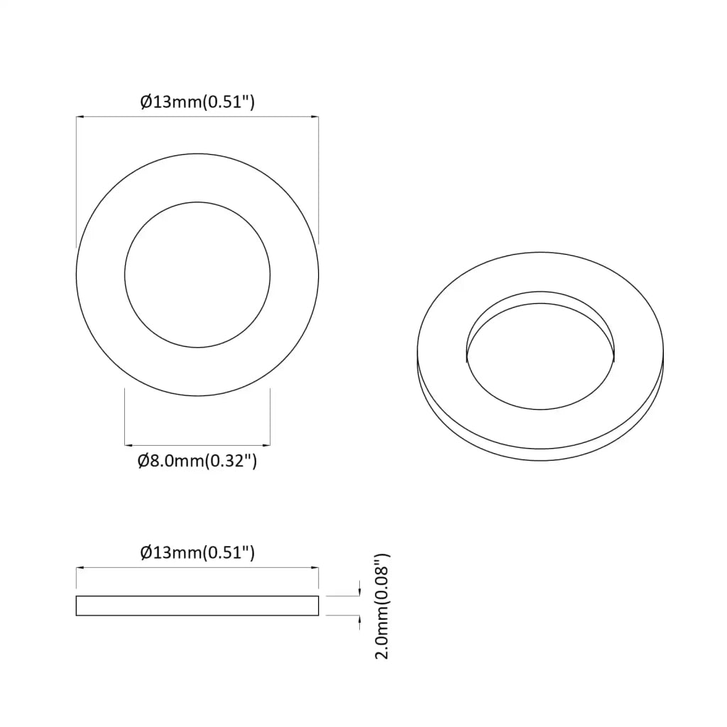 Dado a Molla 12 pz Bianco 13 x 1 mm Ferro CFW3677451