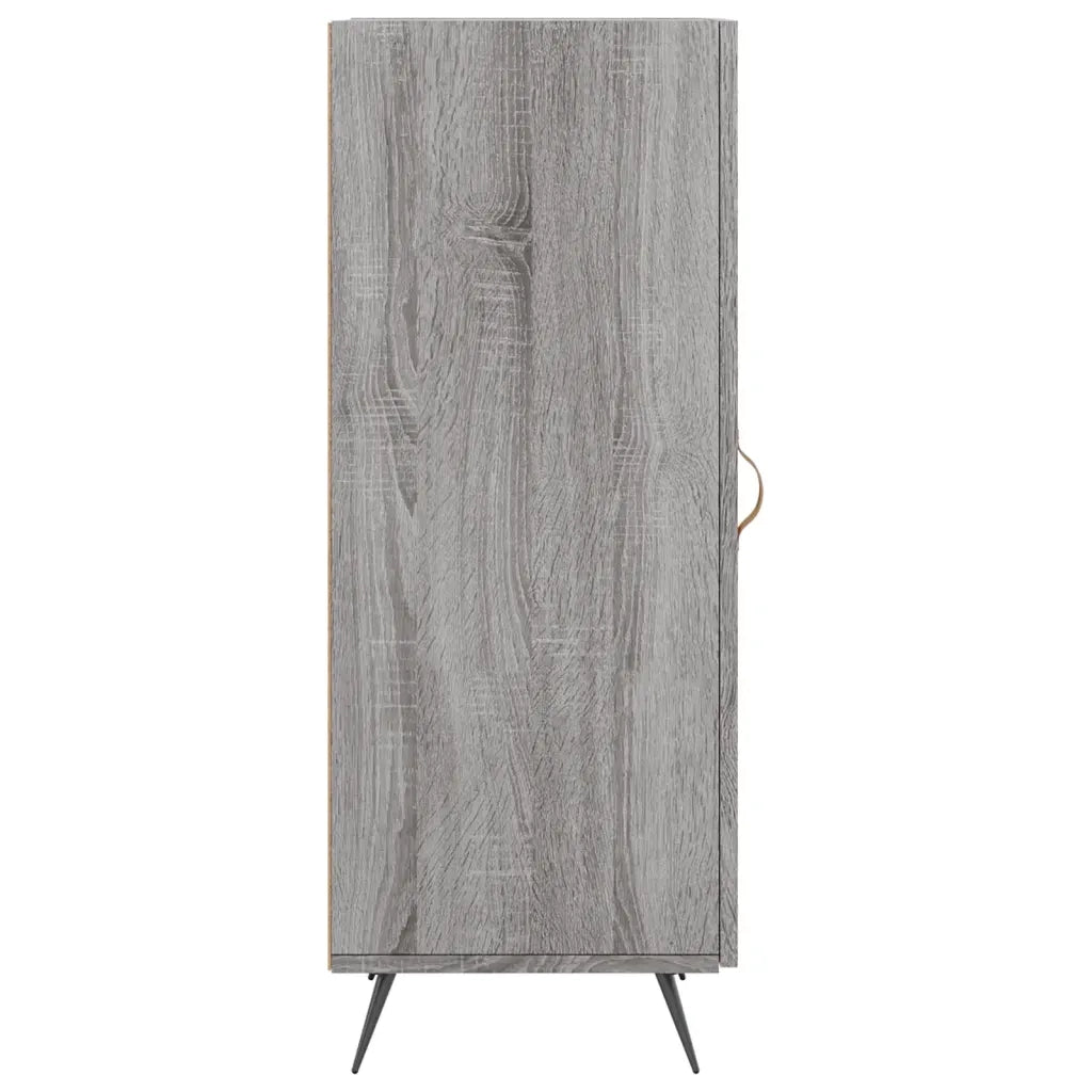 Credenza Grigio Sonoma 34,5x34x90 cm in Legno Multistrato 828514