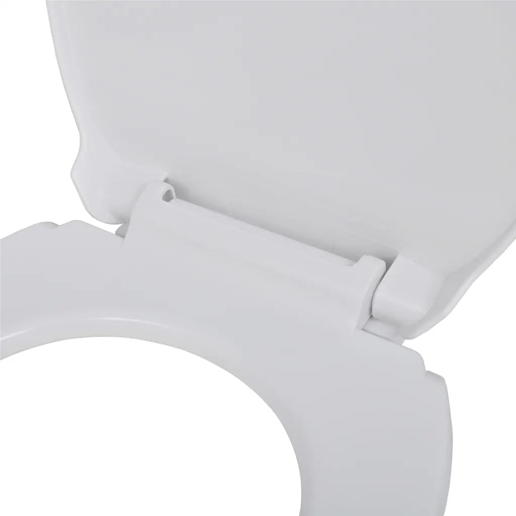 Copriwater a Chiusura Rallentata 2 pz Plastica Bianco CFW2982708
