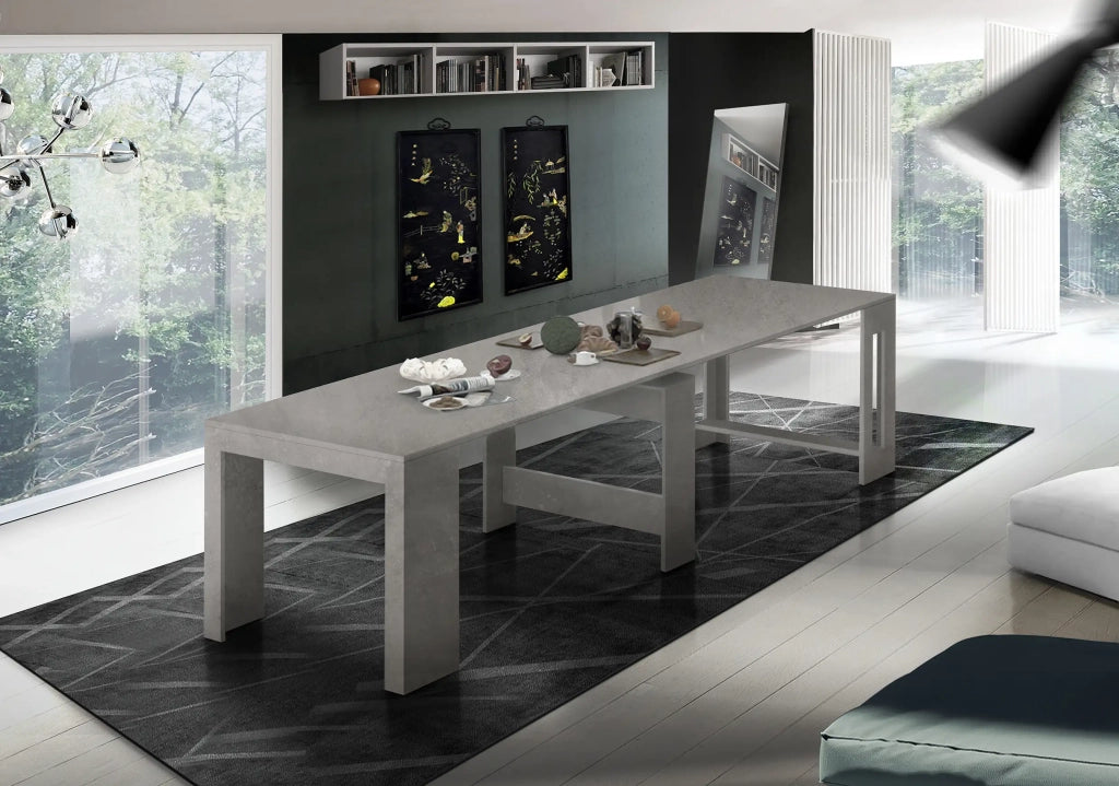 Consolle in legno Pratika L 90 x H 77 cm x P 90