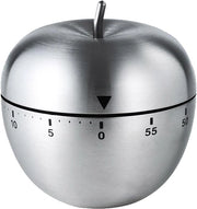 Timer a forma di frutto per cucina, da 0 a 60 minuti, manuale, per bambini, adatto per saune e uova al vapore