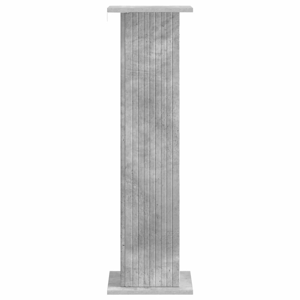 Supporto per piante Grigio Cemento 30,5 x 30 x 100,5 cm