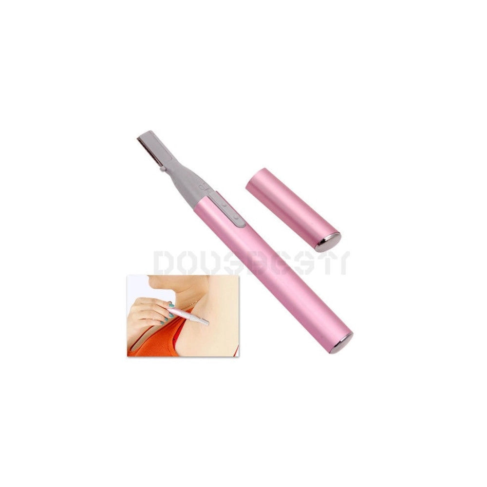 Trade Shop - Rasoio Pettine Taglia Modella Rasa Sopraciglia Sopracciglie A Batterie Rimuovi -