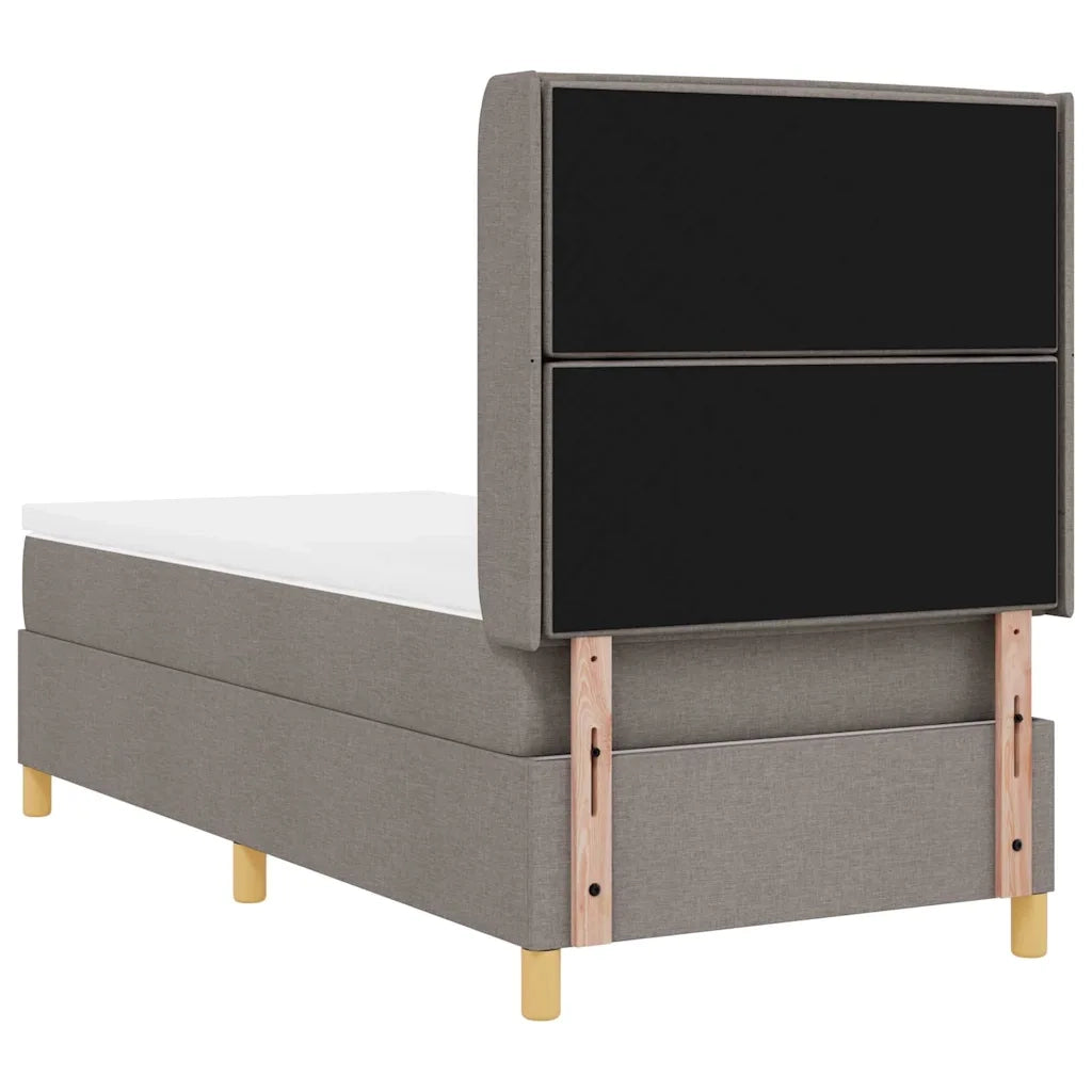 Letto a molle con strisce LED Talpa 90 x 200 cm Tessuto 3343613