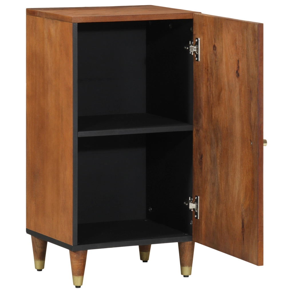 Sideboard 40x33x75 cm in legno massello di mango