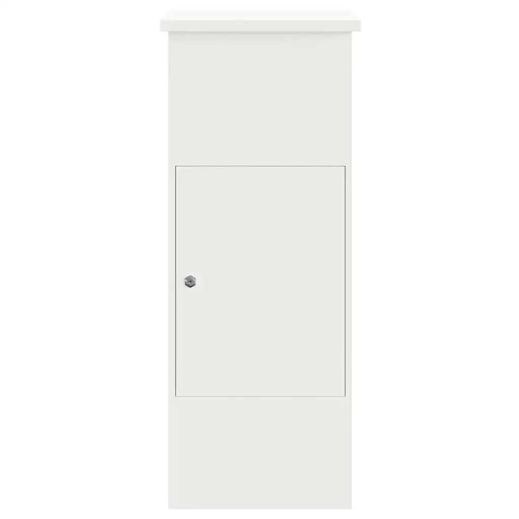 Cassetta per pacchi Bianco 44,5 x 29 x 110,5 cm Acciaio 874927