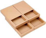 Pacchi di regalo 10 pezzi - Scatole pieghevoli - Carta forte - 20 x 15 x 3 cm - Per gioielli/caramelle - Confezione creativa - Scatole per regali