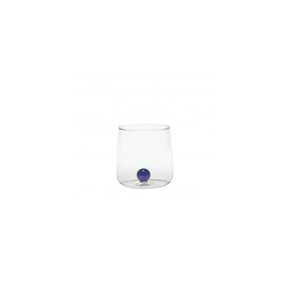 Bicchiere borosilicato Bilia Tumbler Zafferano set 6 pezzi colore Blu