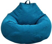 Cuscino quadrato per interni ed esterni - 1 pezzo - blu - tessuto - L 100 x 120 cm
