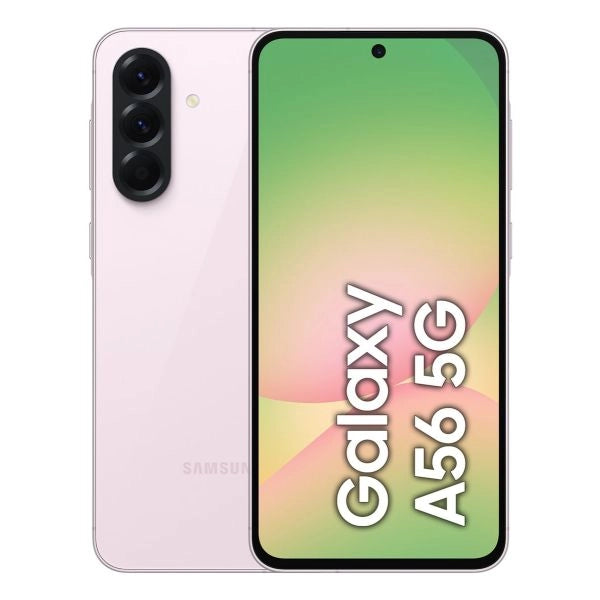 Samsung galaxy a56 5g, smartphone con funzioni intelligenti, display super amoled 6.7”, 8gb ram, 256gb, camera 50mp, batteria 5.000 mah, ip67, awesome pink - SM-A566BLICEUE