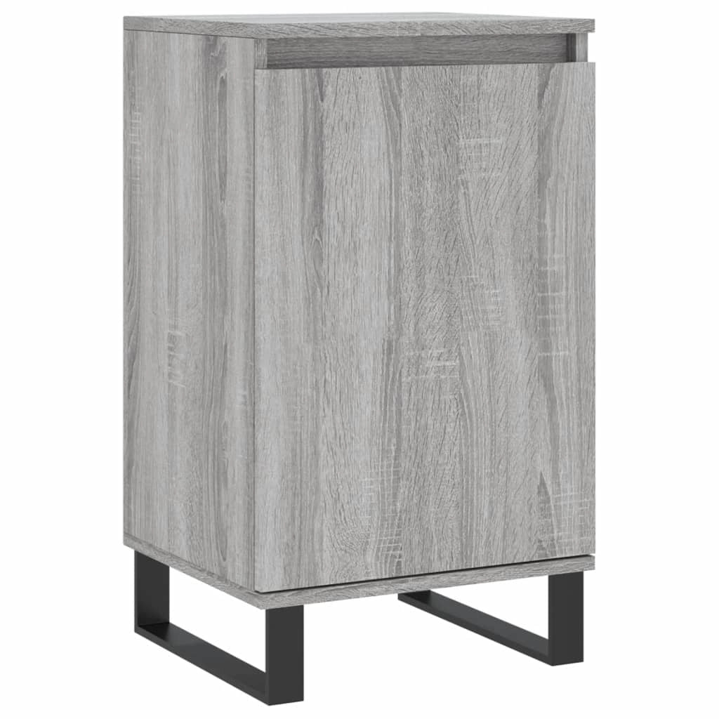 Buffet credenza cassettiera armadio mobile contenitore organizer cucina soggiorno Sonoma 40 x 35 x 70 cm legno ingegnerizzato grigio 02_0036361