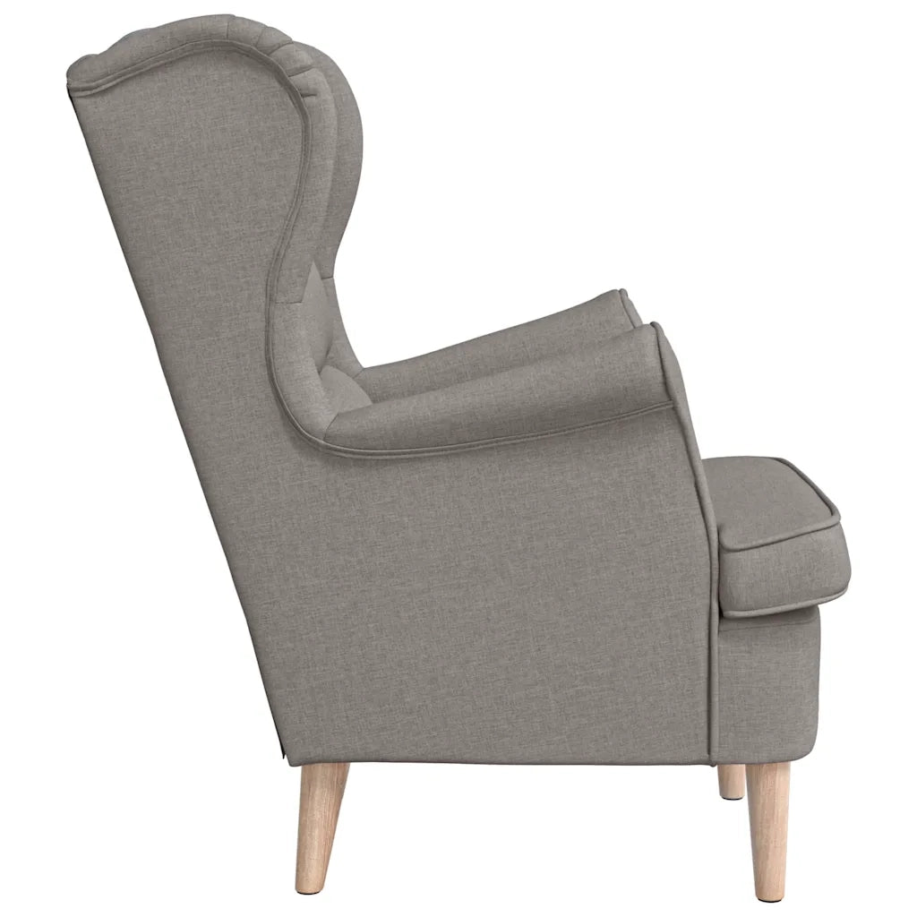 Divano Sedia-Poltrona Tortora 74x84x100 cm in Tessuto