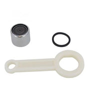 Trade Shop - Kit 9pz Aeratore Per Rubinetto F22 In Abs 22mm Chiave Serraggio Guarnizioni 59032 -
