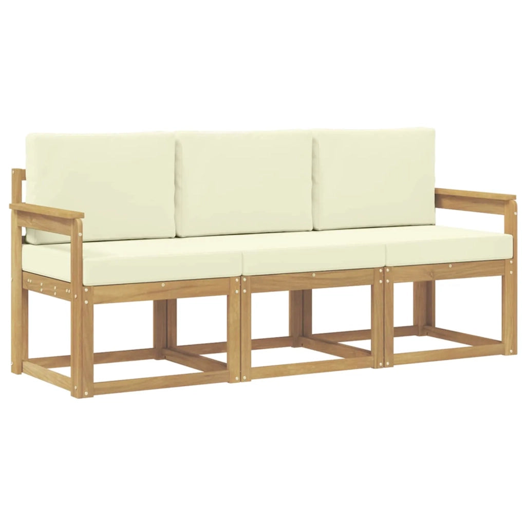 Set di divani da esterno 3 pz 3387164