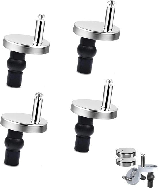 Set di 4 cerniere per lavandino - facile da installare - 4 pezzi