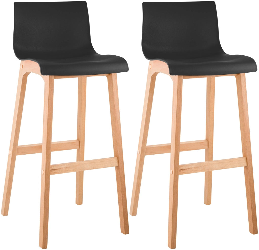 Set di 2 sgabelli da bar Hoover Natura 2