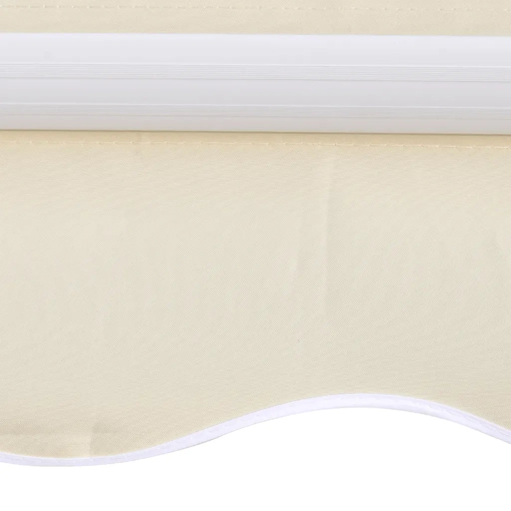 Tenda Parasole in Tela Crema 3 x 2,5 m (Telaio non Incluso)