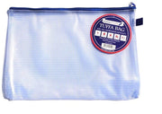 Borsa A3 portafoglio con cerniera, borse trasparenti in plastica, portafoglio con cerniera, custodia, portafoglio, impermeabile, rinforzato, borse robuste in rete (adatta per A3-1-pack)