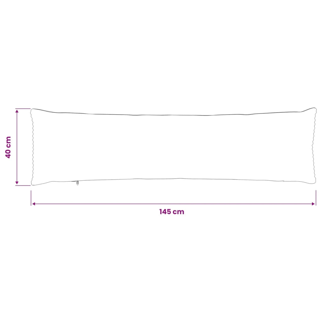 Federa 2 pcs HEERLEN Crema 40 x 145 cm corduroy 908888