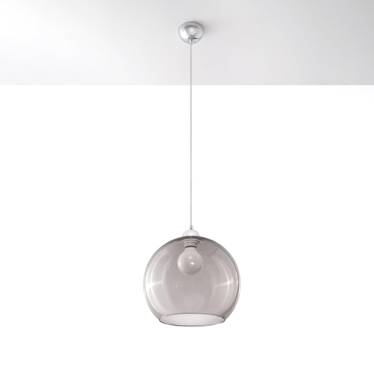 Lampada a sospensione BALL grafite