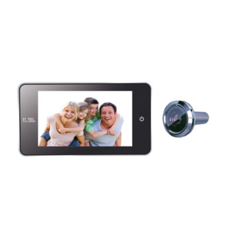 SPIONCINO 110 GRADI DIGITALE E0378 CROMO SAT. 4,0