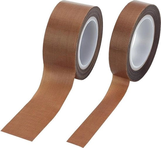 Nastro Teflon 10 m - 2 misure - rivestimento PTFE - 13 mm 25 mm - alta temperatura - macchina per ermetizzazione a vuoto - nastro Teflon per mobili in legno