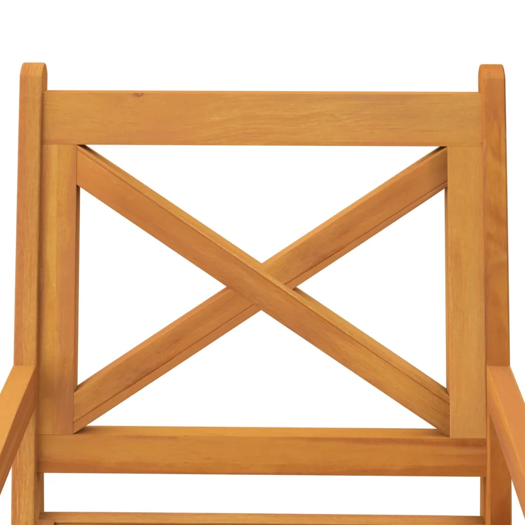 Set Mobili da Pranzo per Giardino 5 pz Legno Massello di Acacia 3058001