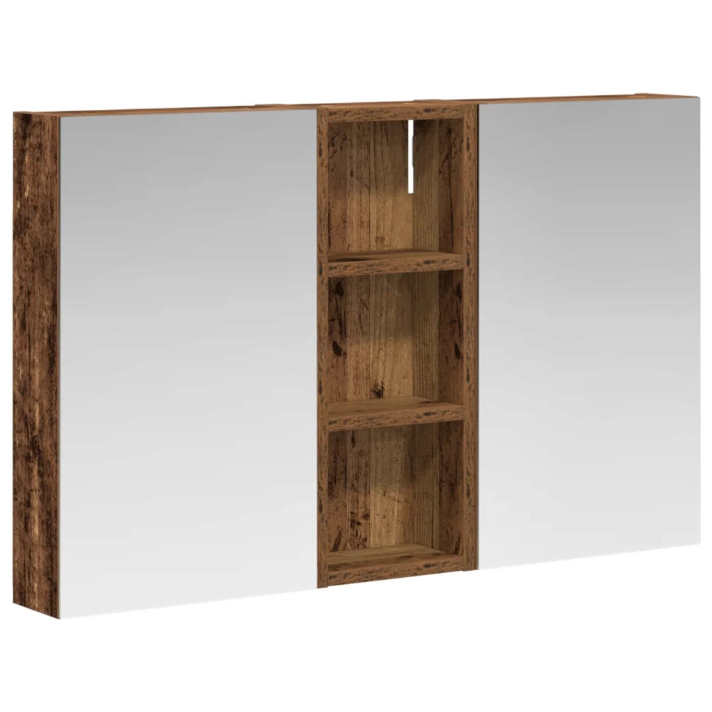 Set di Armadi da Bagno con lo scaffale 3 pcs 80 x 10,5 x 50 cm 3403654