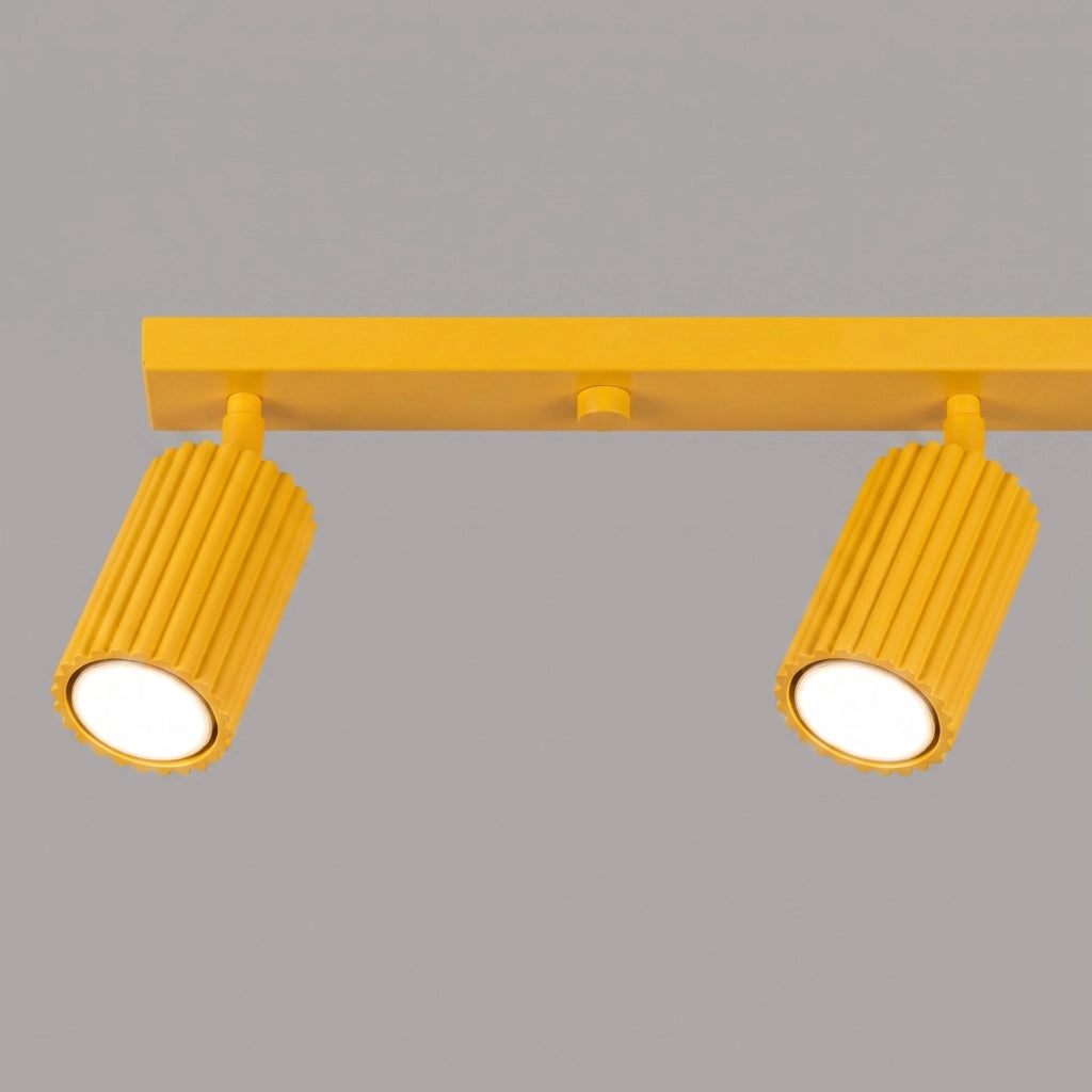 Plafoniera KARBON 6L giallo