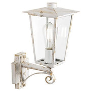 APPLIQUE IN ALTO RIBOT E27 17X26XH41CM BIANCO / OR