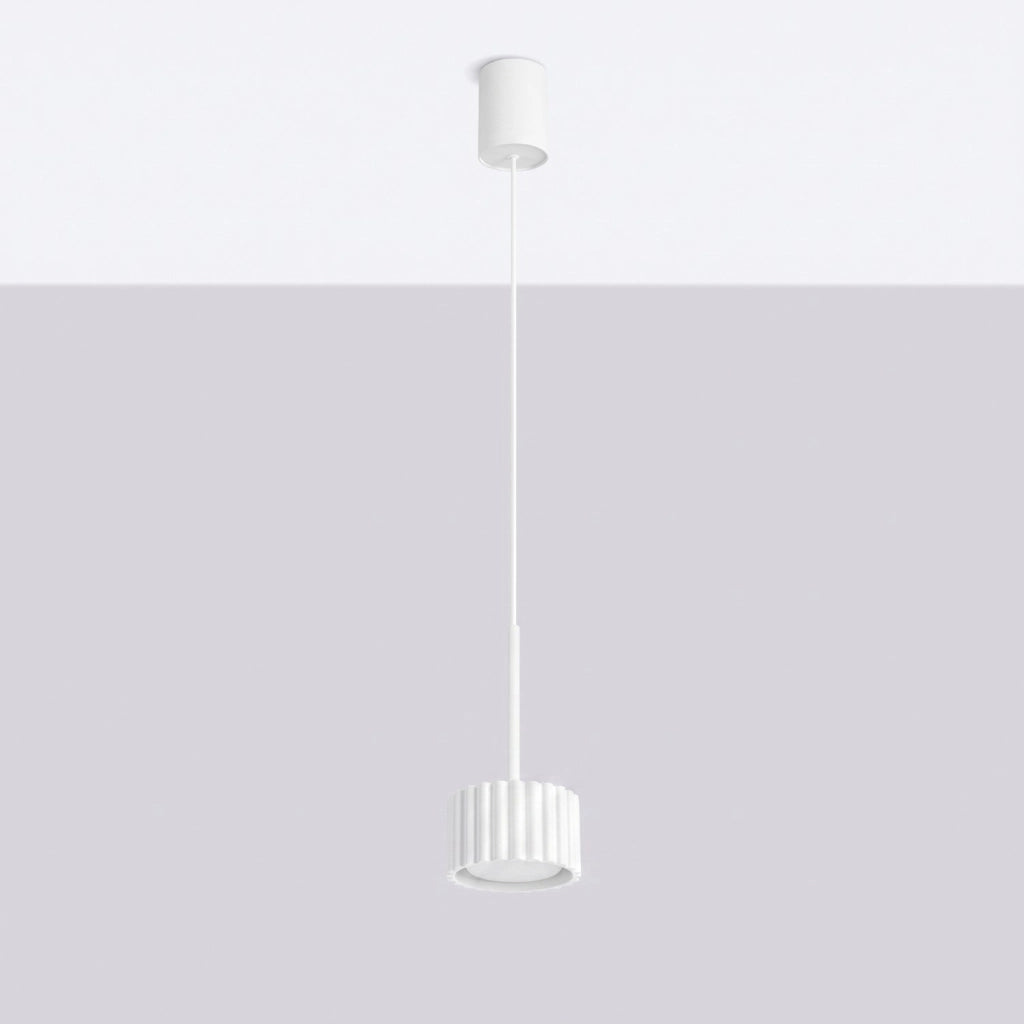 Lampada a sospensione AURA 1 bianco Gx53
