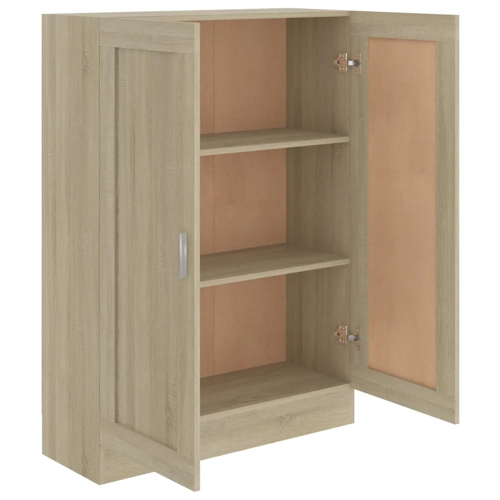 Libreria Rovere Sonoma 82,5x30,5x115 cm in Legno Multistrato 802717