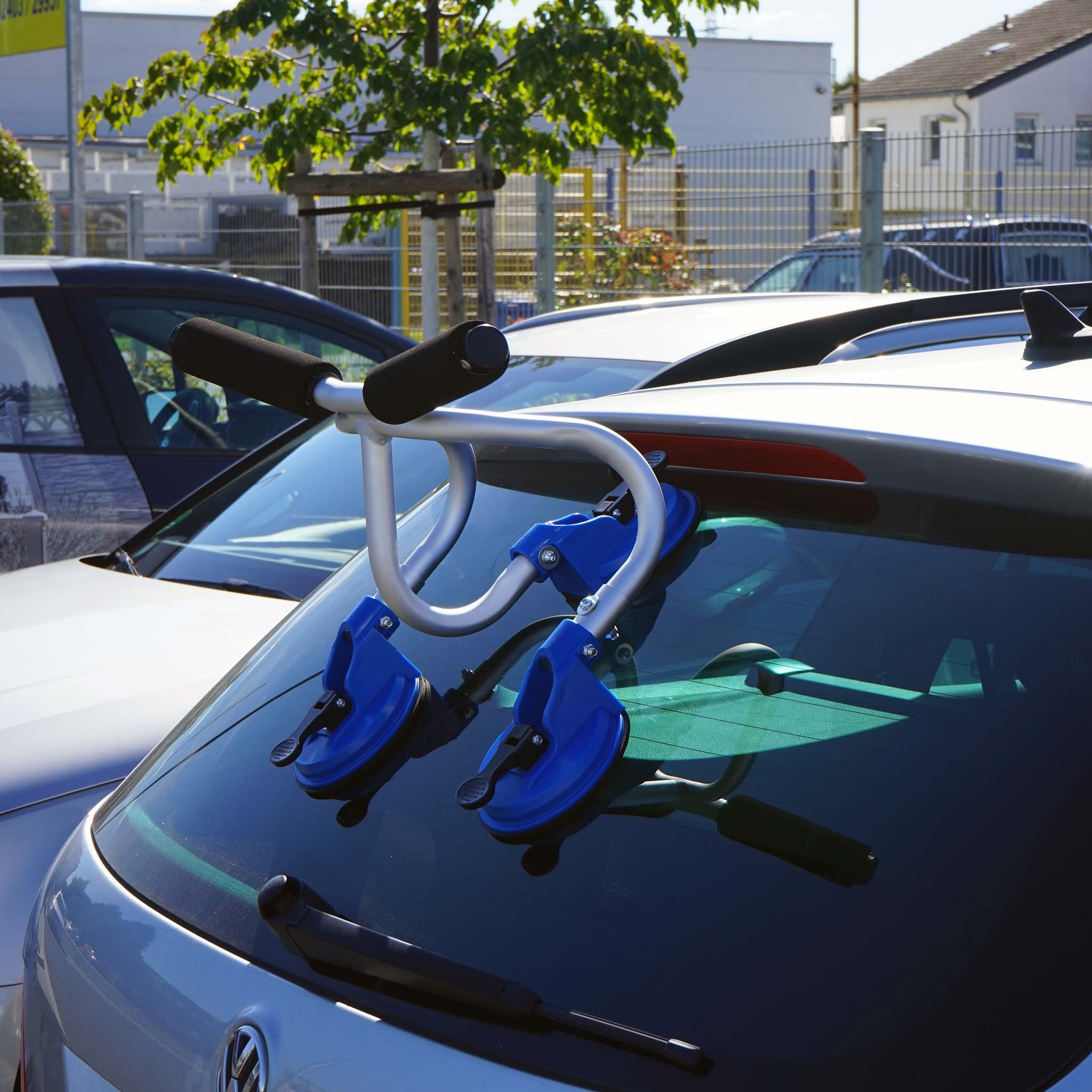 Ausilio per carico in auto di kayak Con supporto a rullo a ventosa Fino a 100 kg Alluminio