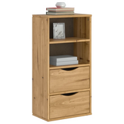Armadietto Laterale con Cassetti ODDA 40x24x79 cm Legno di Pino 4103593