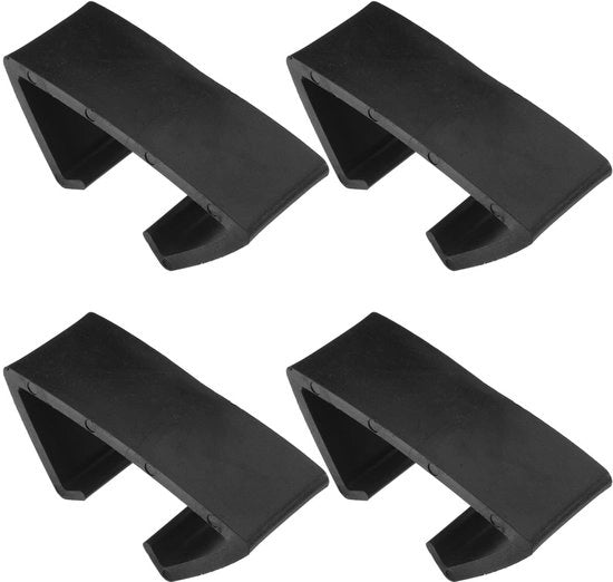 Viti per divano - 4 pezzi - Viti per mobili esterni - Clip per sedie da giardino - Clip per rattan - Dimensioni: 10,2 x 4,5 x 3,9 cm - Viti per mobili in plastica