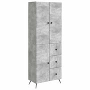 Set di armadi 2 pcs Grigio Cemento Legno ingegnerizzato 3416901