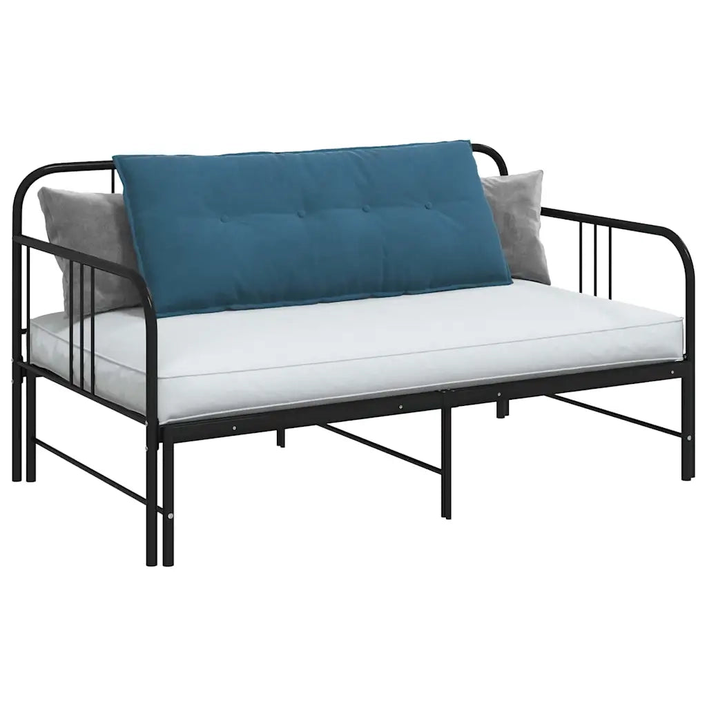 Cuscino per Schiena | Cuscino dorsale Blu 120 x 50 cm Tessuto in Cords