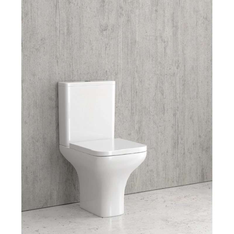 AMPIFOLIS pacchetto WC autoportante 60x36,5x79 cm con sedile freno a caduta