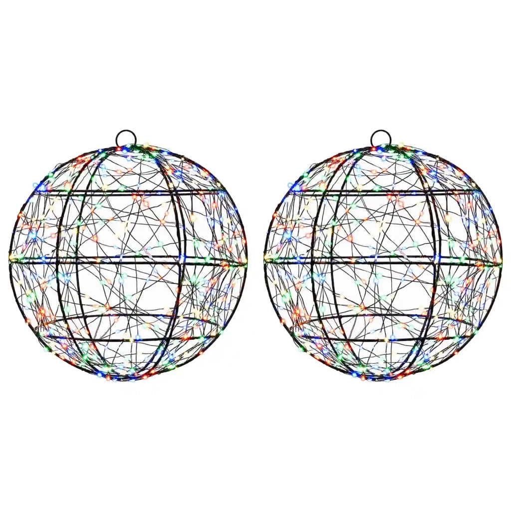 Luce a punta di Natale 2 pz 600 LED Multicolore 42049798
