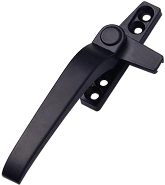 Maniglia Universale per Finestre - Materiale: Alluminio - Lega Leggera - Doppia Vetratura - Chiusura a Sicurezza - Maniglia per Mano Sinistra - Maniglia di Sicurezza - Cerniera per Finestre