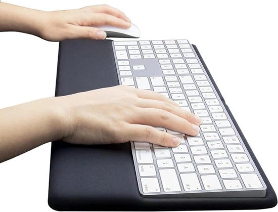 Supporto per polso con tastiera numerica - Nero siliconizzato - Compatibile con Wireless Magic Keyboard 2
