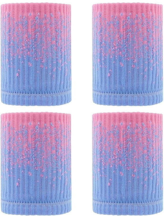 Bande di supporto per sport - morbide e respiranti - 2 pezzi - in nylon - adatti per yoga e corsa - 8x10 cm