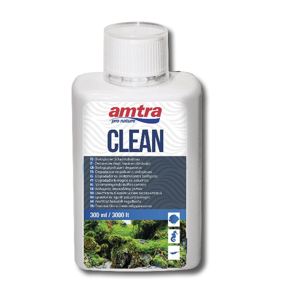 Amtra Clean - attivatore batterico per acqua dolce e marina Formato: 3 L