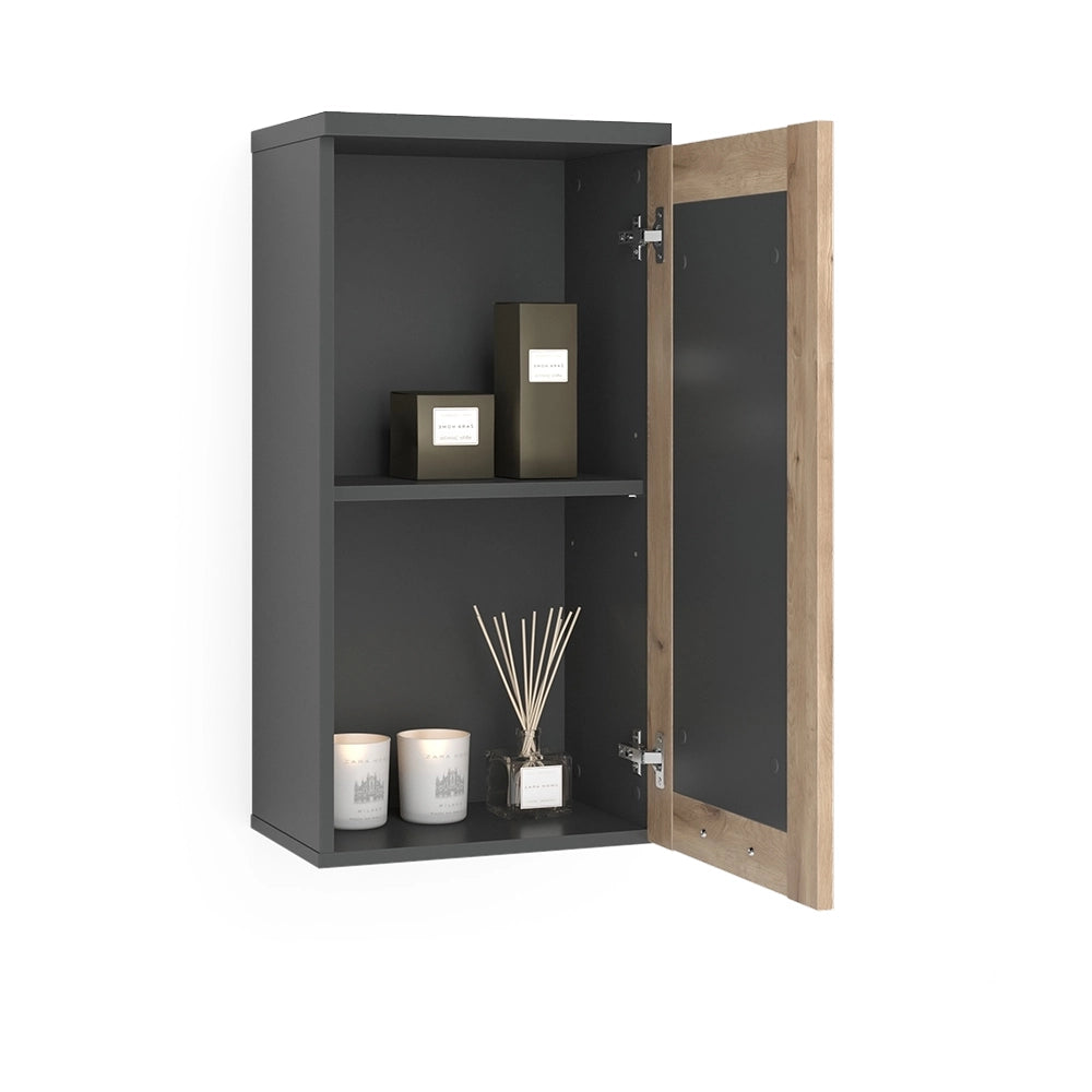 Vicco Mobile da bagno Antracite/quercia vichinga 40.3 x 79.6 cm
