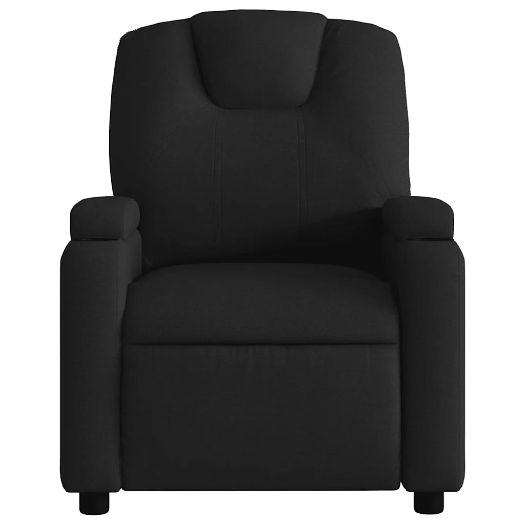 Divano Sedia-Poltrona reclinabile in tessuto nero 992731