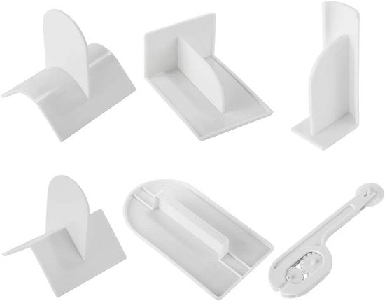 Set di 6 Stili per Fondant - Ideale per la Decorazione delle Torte
