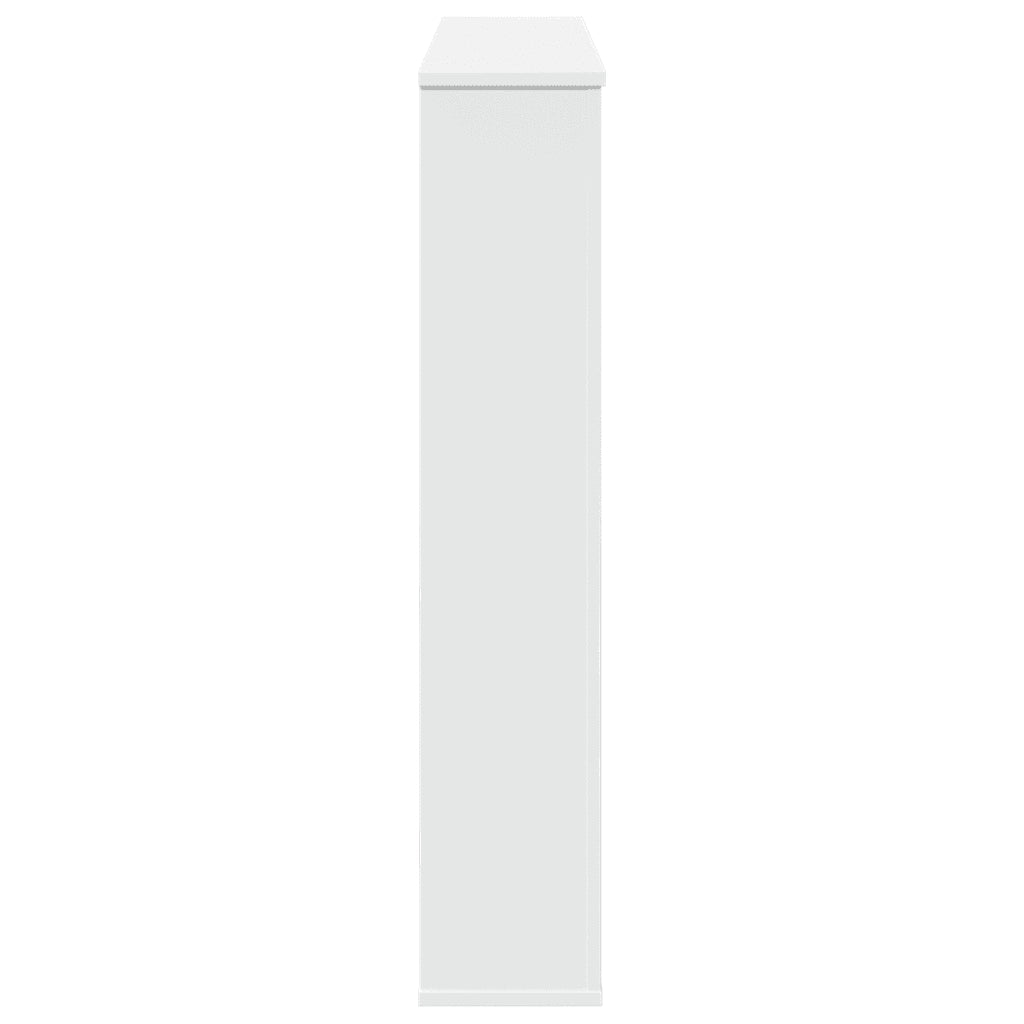 Cornice per Camino Bianca 100x20x100 cm in Truciolato CFW5191768