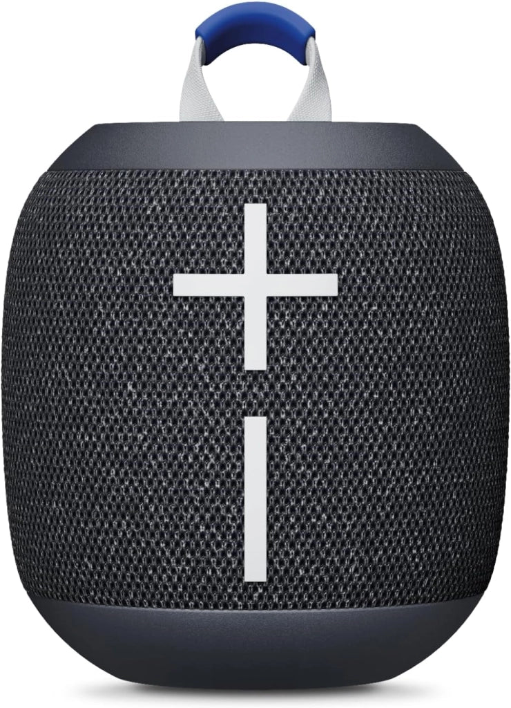 Ultimate Ears WONDERBOOM 4, altoparlante Bluetooth portatile impermeabile con bassi eccezionali e suono a 360°, altoparlante galleggiante antipolvere con raggio d’azione di 40 m - Nero