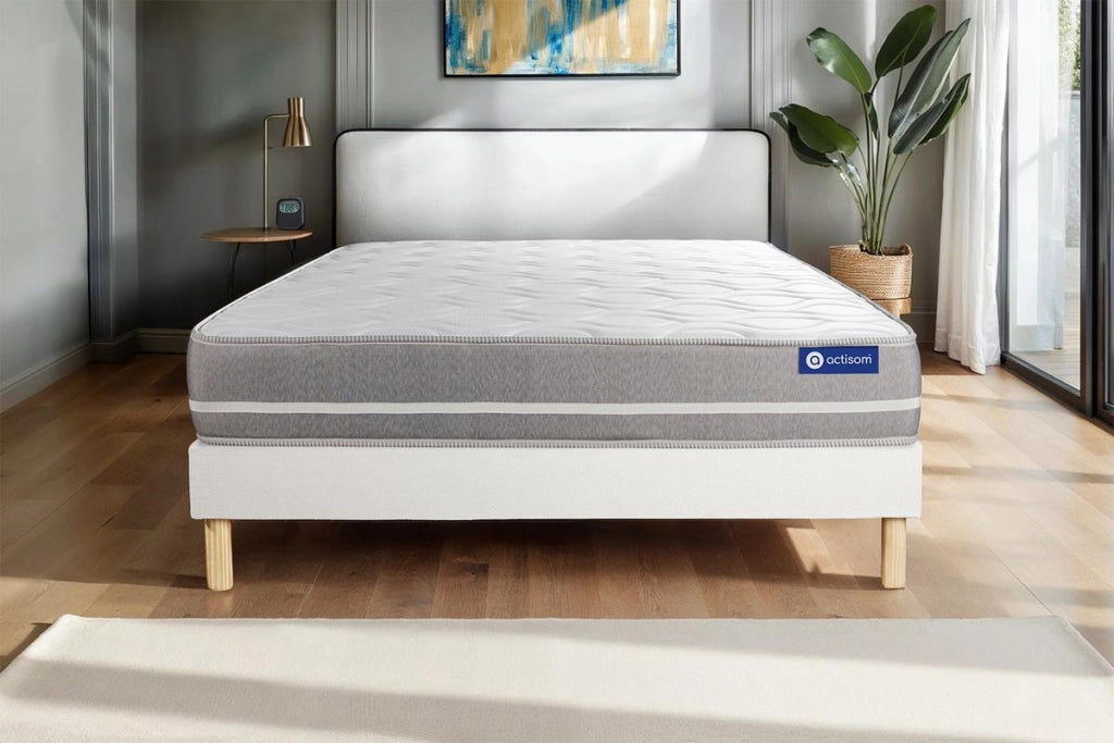 Kit rete e materasso matrimoniale Actimemo touch 140x200cm - Spessore : 20cm- memory foam - Bilanciato -